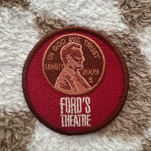 Ford's Theatre Embroidered Patch